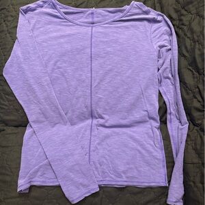 Lululemon superb iris flower long sleeve